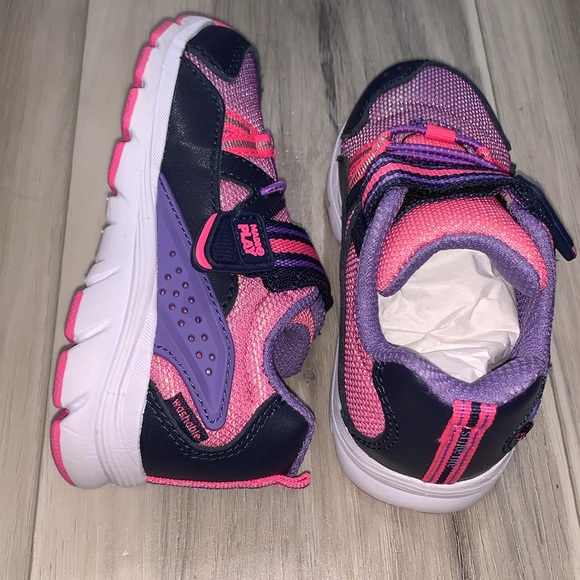 3️⃣ Stride Rite Kids made2play Sneakers 8M NIB girls - Picture 4 of 7